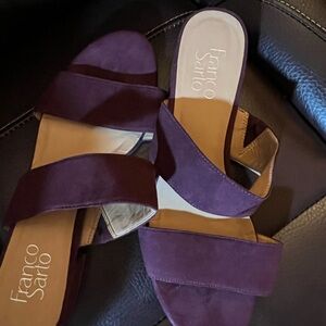 Franco Sarto Women's Deep Purple Sandals